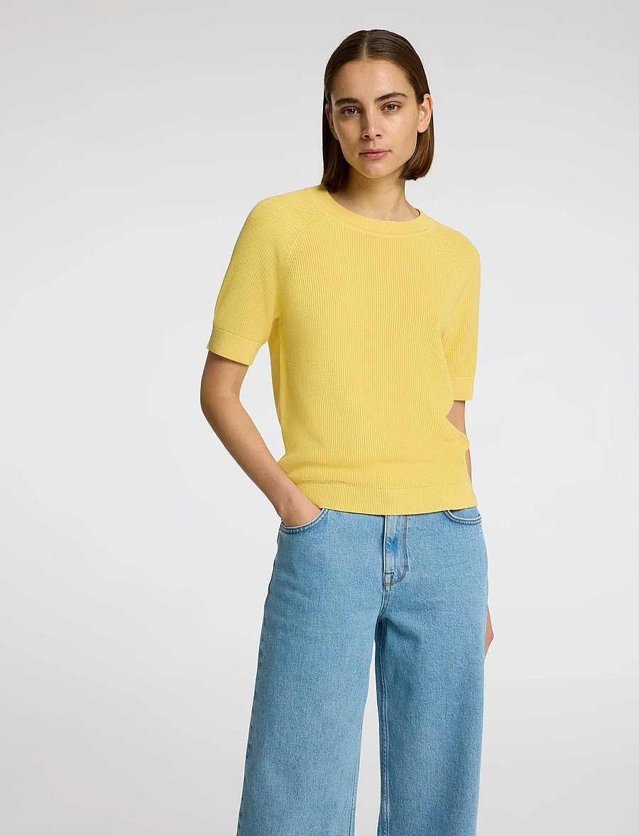 Selected - SLFELINNA NEW SS KNIT TOP NOOS - pullover - sundress - 4