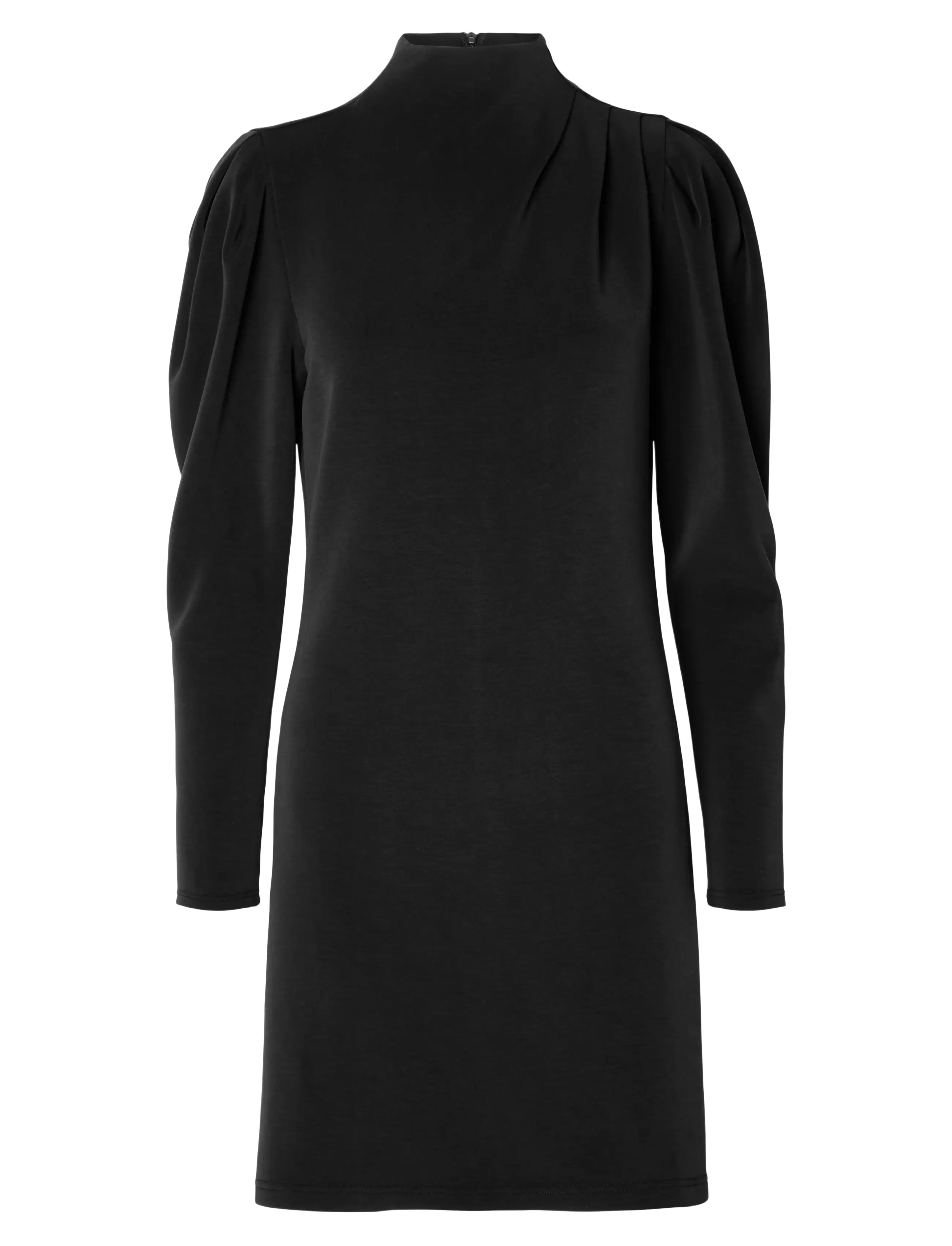 Selected SLFFENJA LS SHORT DRESS - Kleidung - BLACK / black
