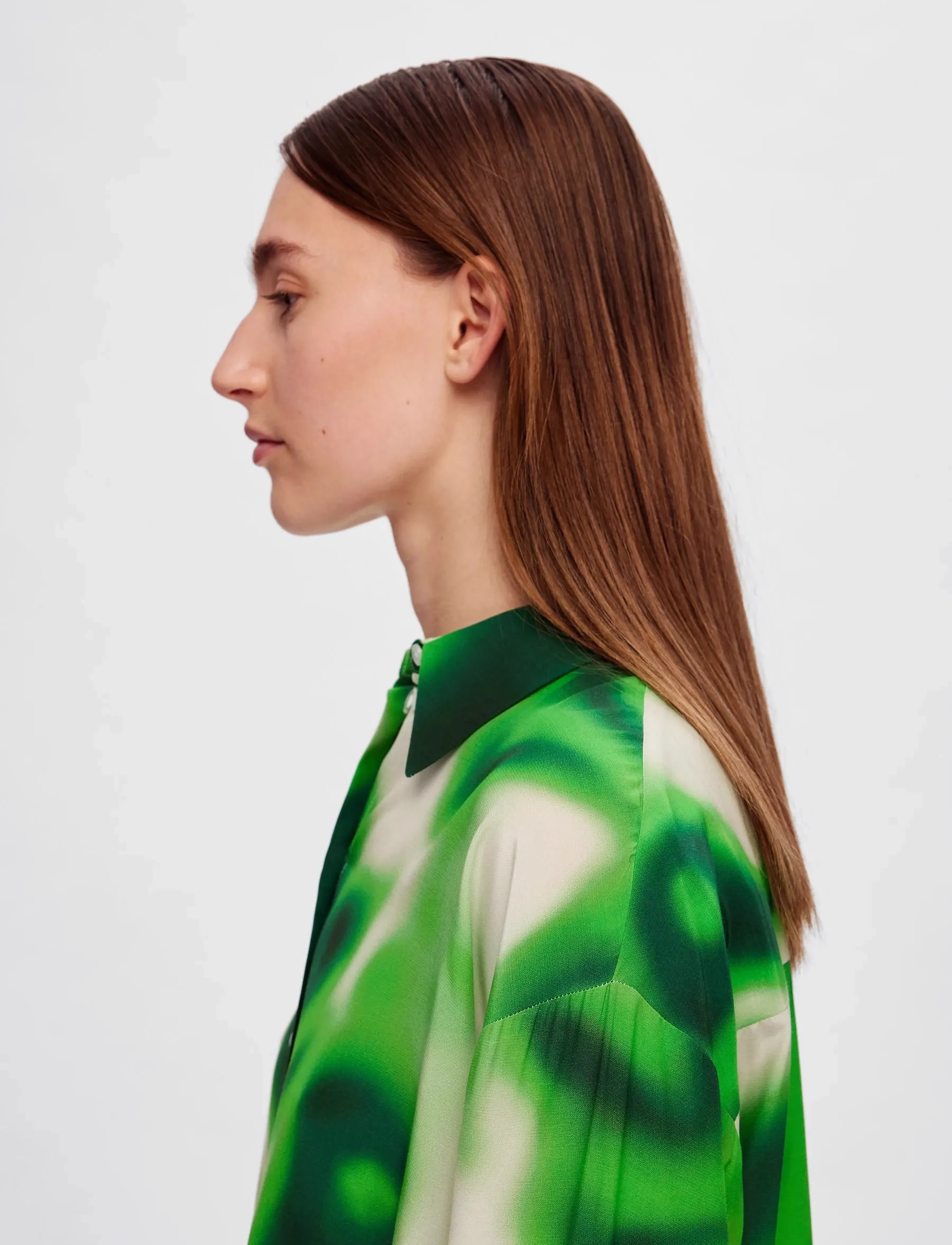 Selected - SLFCLAUDINE LS SHIRT B - langärmlige hemden - classic green - 5