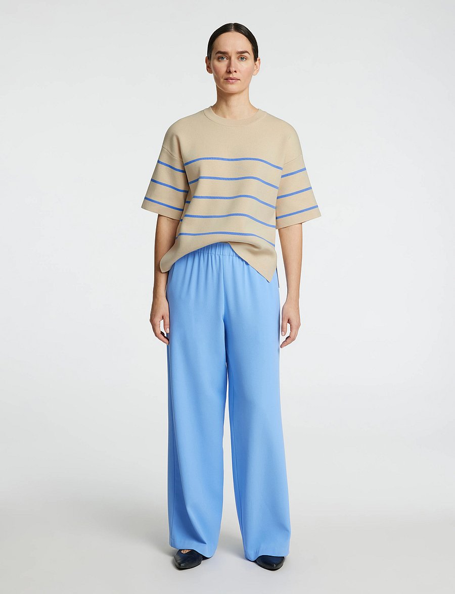Selected - SLFLIVA 2/4 KNIT O-NECK NOOS - pullover - birch - 3