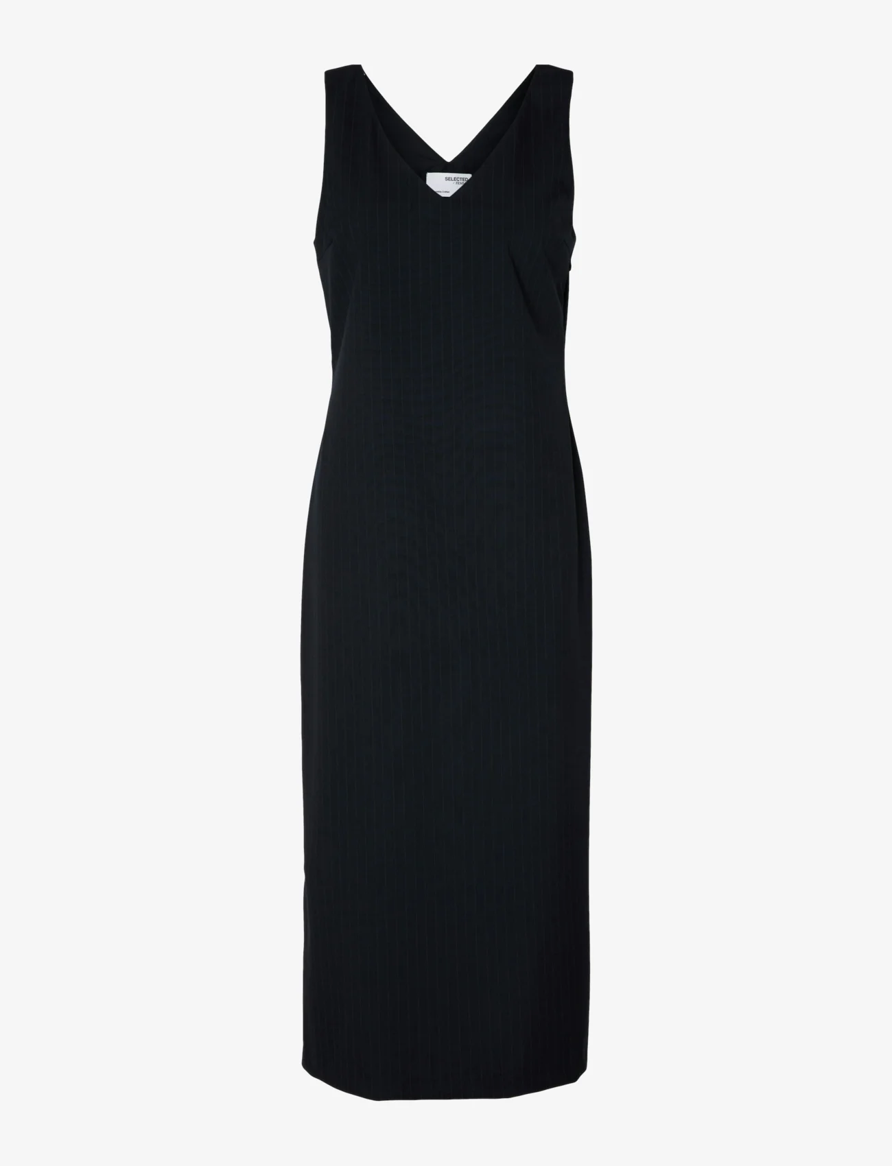Selected Femme - SLFPENELOPE SL DRESS - bodycon kleitas - dark sapphire - 0