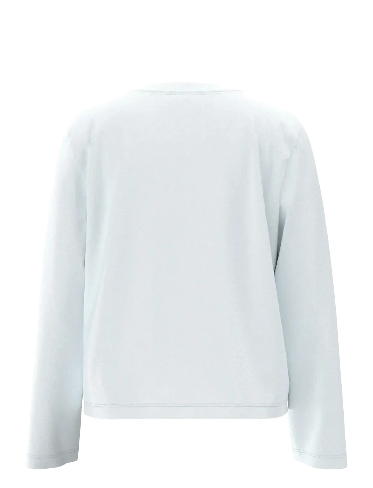 Selected - SLWESSENTIAL LS BOXY TEE NOOS - langærmede toppe - bright white - 2