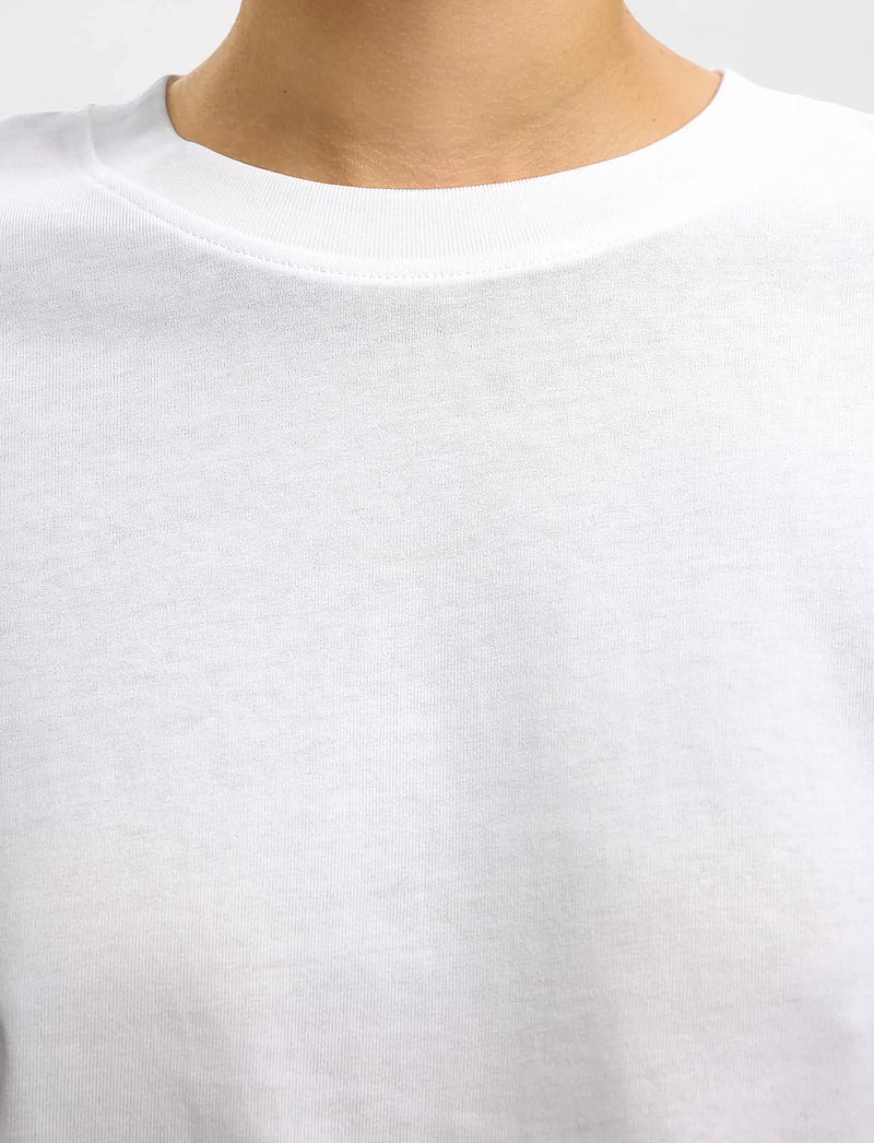 Selected - SLWESSENTIAL LS BOXY TEE NOOS - langærmede toppe - bright white - 5