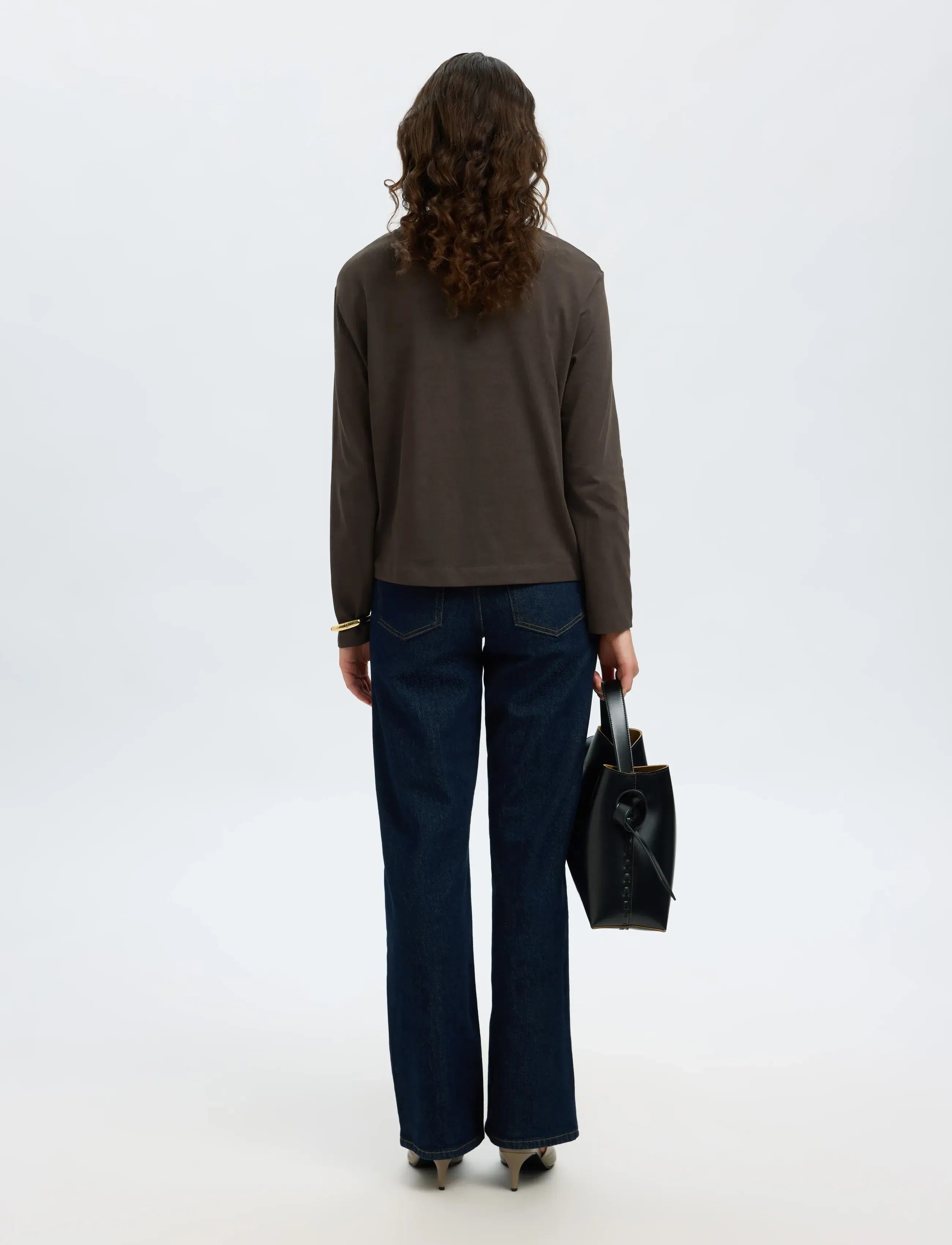 Selected - SLWESSENTIAL LS BOXY TEE NOOS - t-shirts met lange mouwen - delicioso - 2