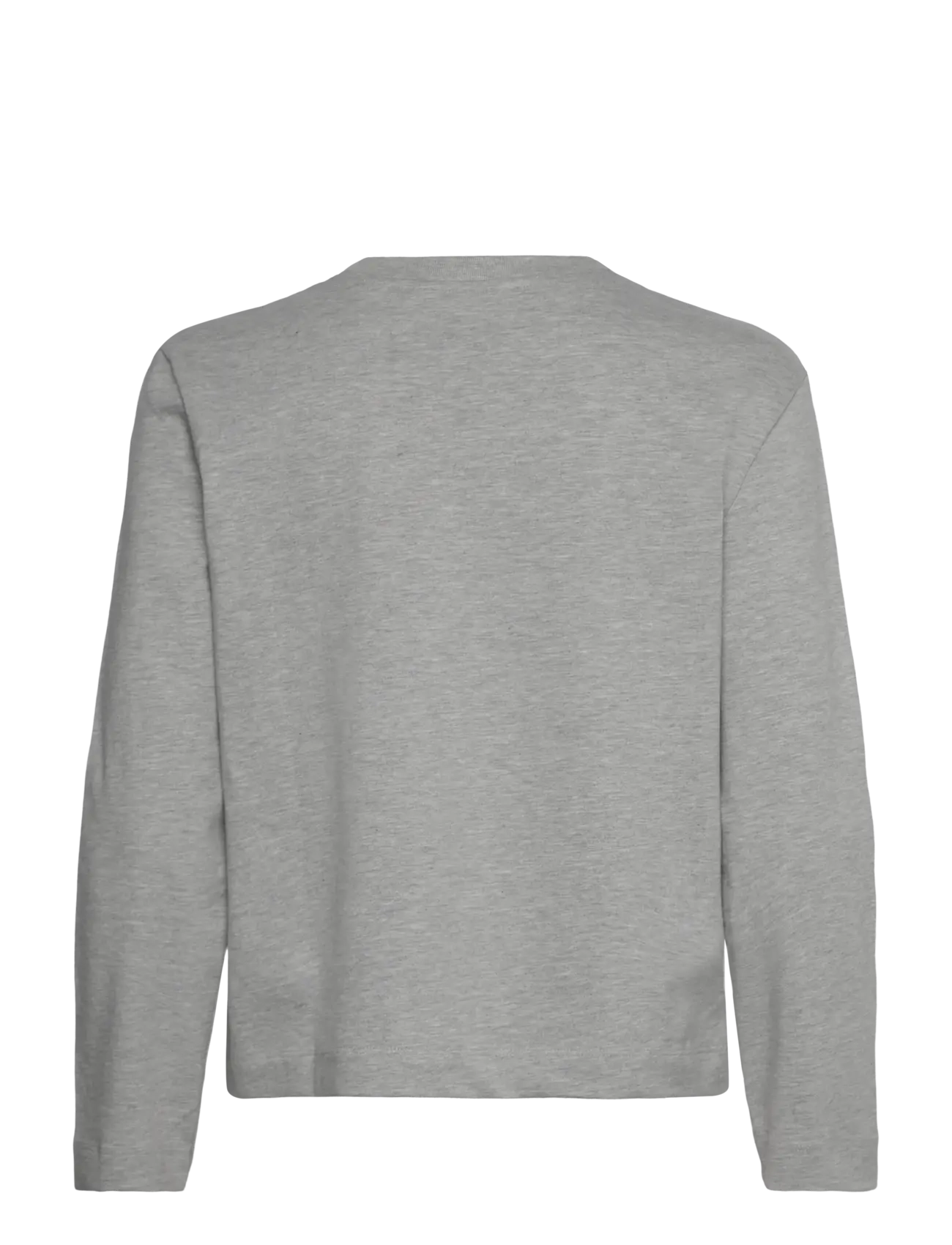 Selected - SLWESSENTIAL LS BOXY TEE NOOS - langærmede toppe - light grey melange - 2