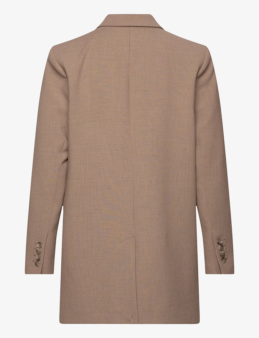 Selected - SLWRITA LS RELAXED BLAZER CAMEL MEL NOOS - einhnepptir jakkar - camel - 2