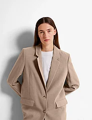 Selected Femme - SLFRITA LS RELAXED BLAZER CAMEL MEL NOOS - party wear at outlet prices - camel - 4