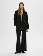 Selected Femme - SLFTINNI LS RELAXED BLAZER NOOS - ballīšu apģērbs par outlet cenām - black - 3