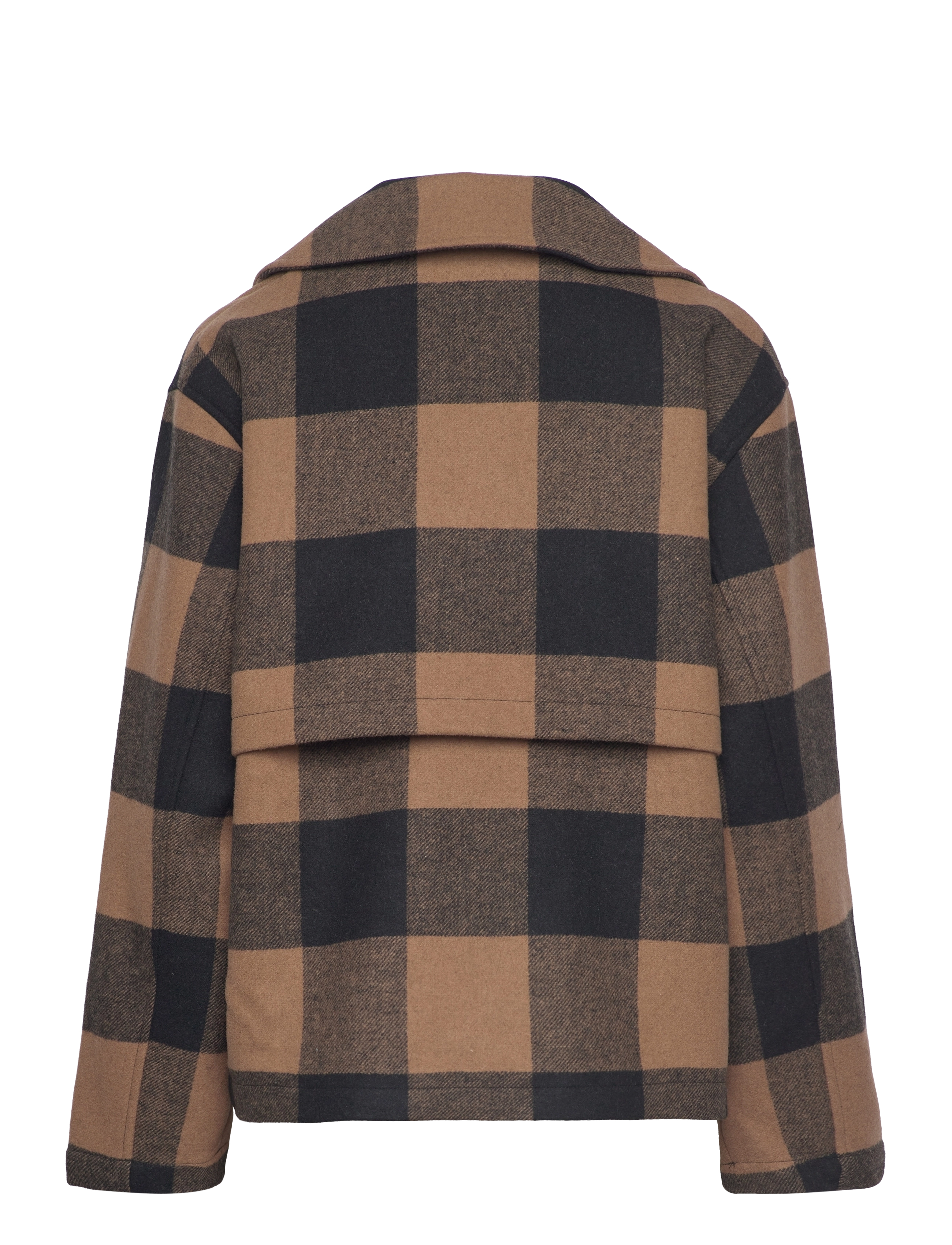 Selected - SLFEVANA SHORT WOOL JACKET - overtøj - toasted coconut - 2