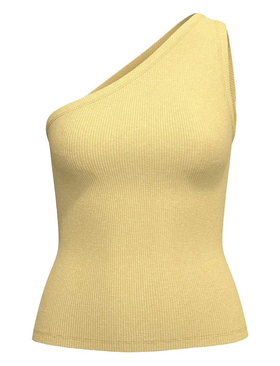 Selected - SLFANNA ONE SHOULDER TOP - Ärmellose tops - sundress - 0