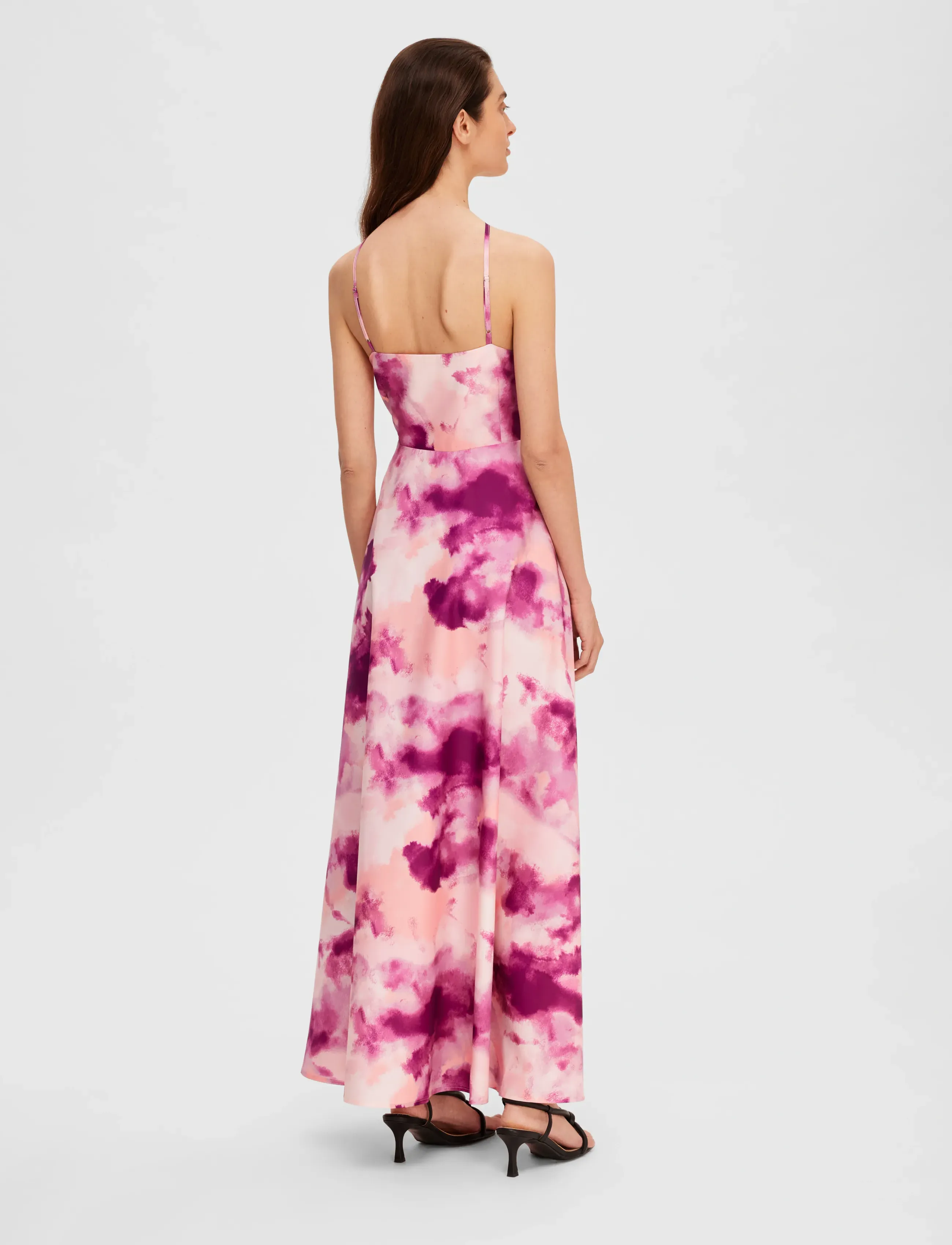 Selected - SLFAMBER ANKLE STRAP DRESS B - chalk pink - 3