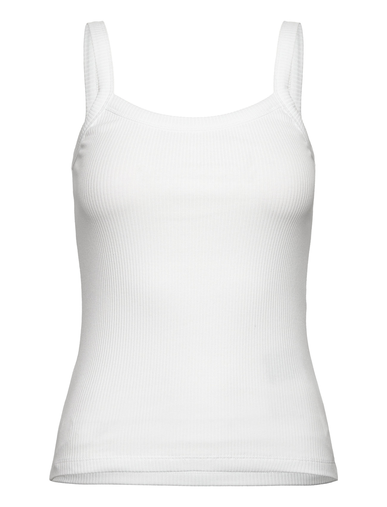 Selected - SLFCELICA ANNA STRAP TANK TOP NOOS - Ärmellose tops - bright white - 1