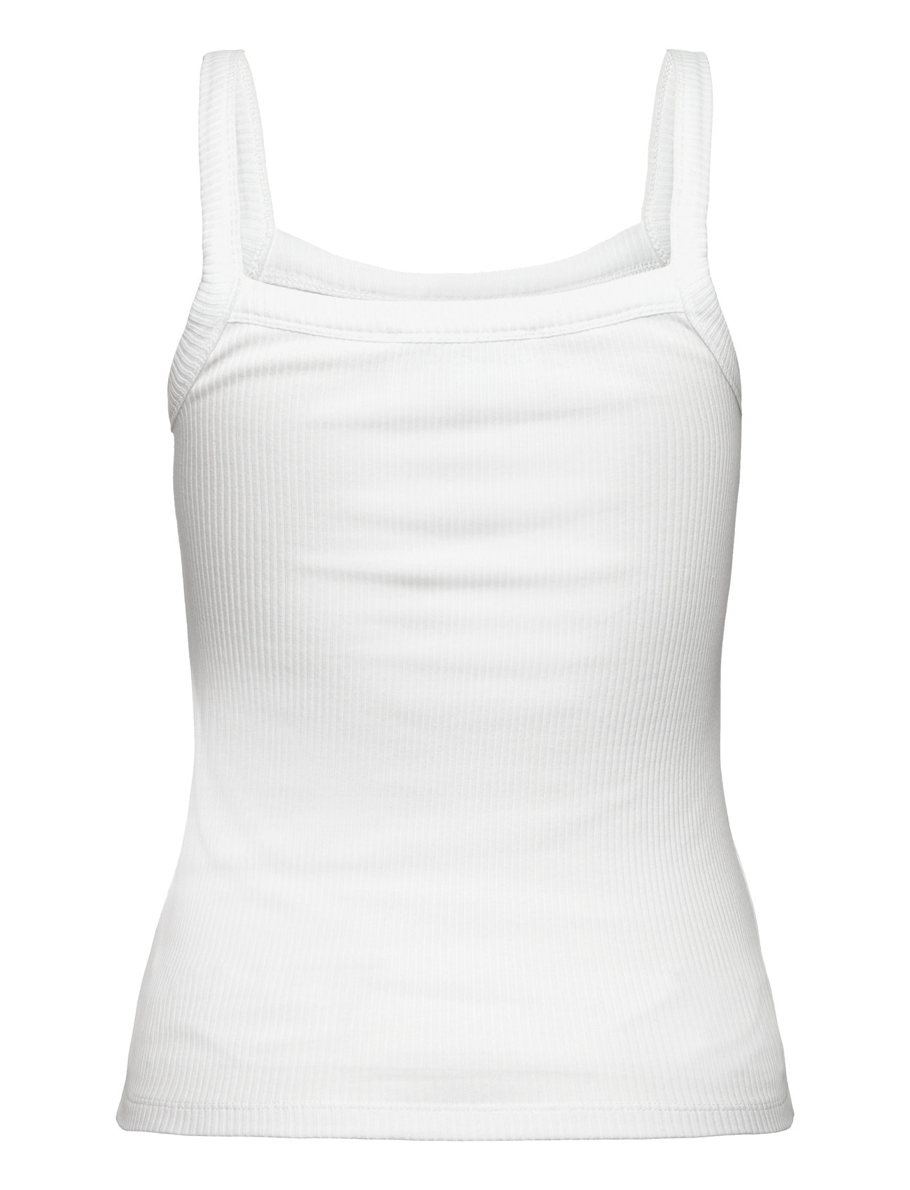 Selected - SLFCELICA ANNA STRAP TANK TOP NOOS - Ärmellose tops - bright white - 2