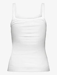 Selected Femme - SLFCELICA ANNA STRAP TANK TOP NOOS - laveste priser - bright white - 1