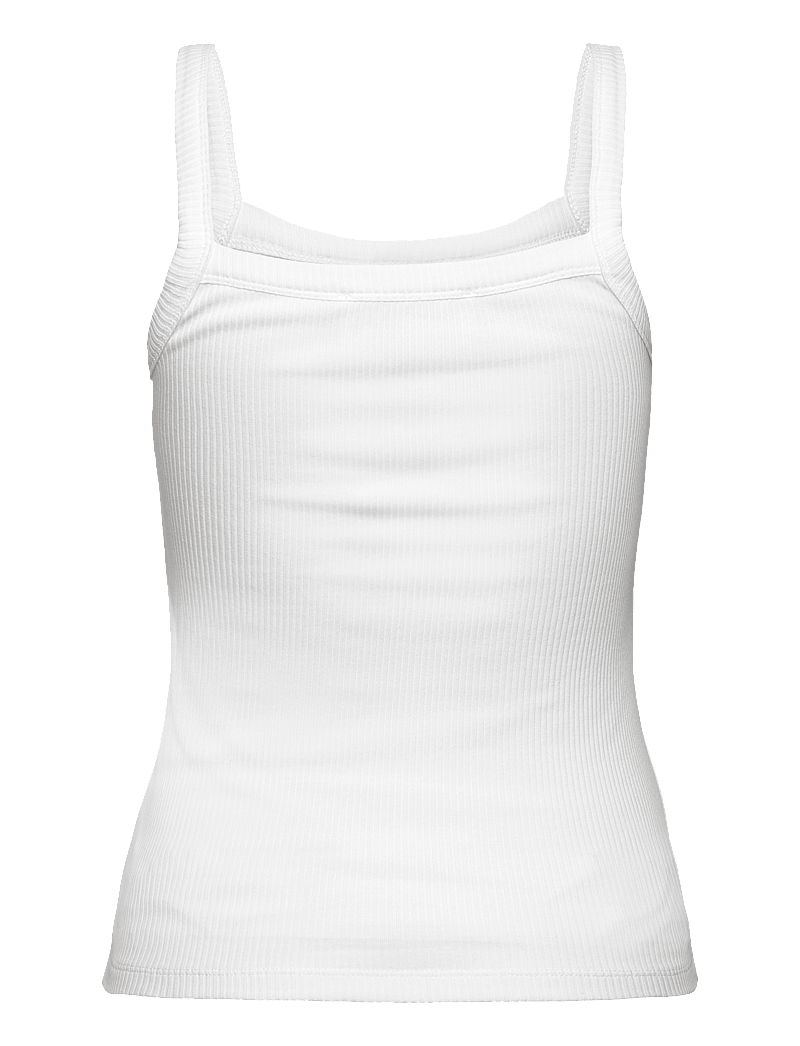 Selected - SLFCELICA ANNA STRAP TANK TOP NOOS - Ärmellose tops - bright white - 2