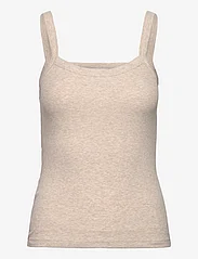 Selected Femme - SLFCELICA ANNA STRAP TANK TOP NOOS - lowest prices - oatmeal - 0