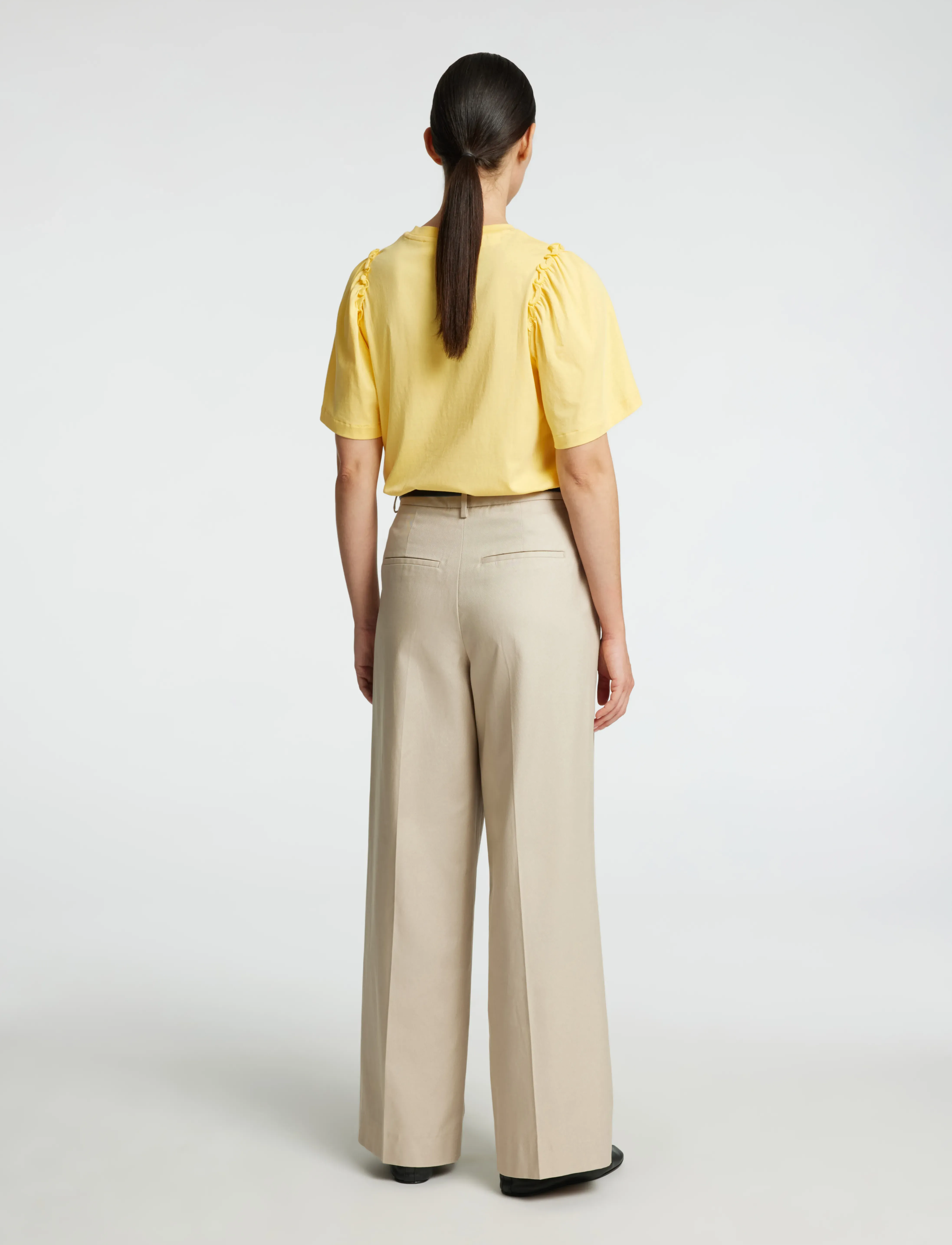 Selected - SLWPENELOPE 2/4 RUFFLE TEE NOOS - t-särgid - sundress - 2