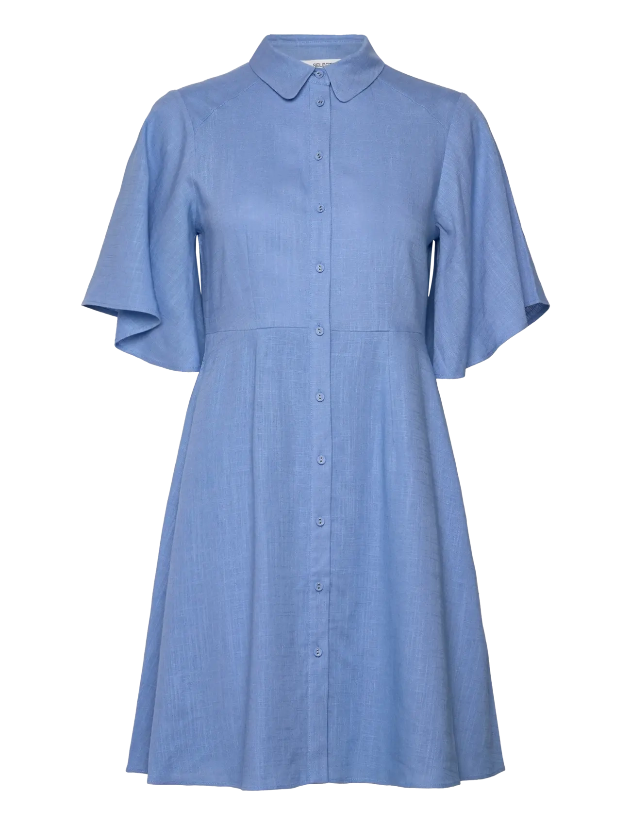 Selected SLFGULIA 2/4 SHORT SHIRT DRESS D - Selected - SILVER LAKE BLUE / blue