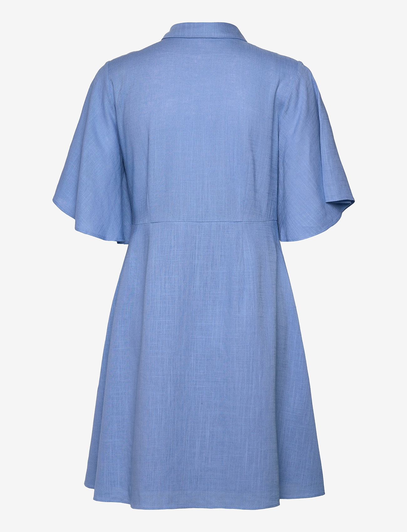 Selected - SLFGULIA 2/4 SHORT SHIRT DRESS D - skjortekjoler - silver lake blue - 1