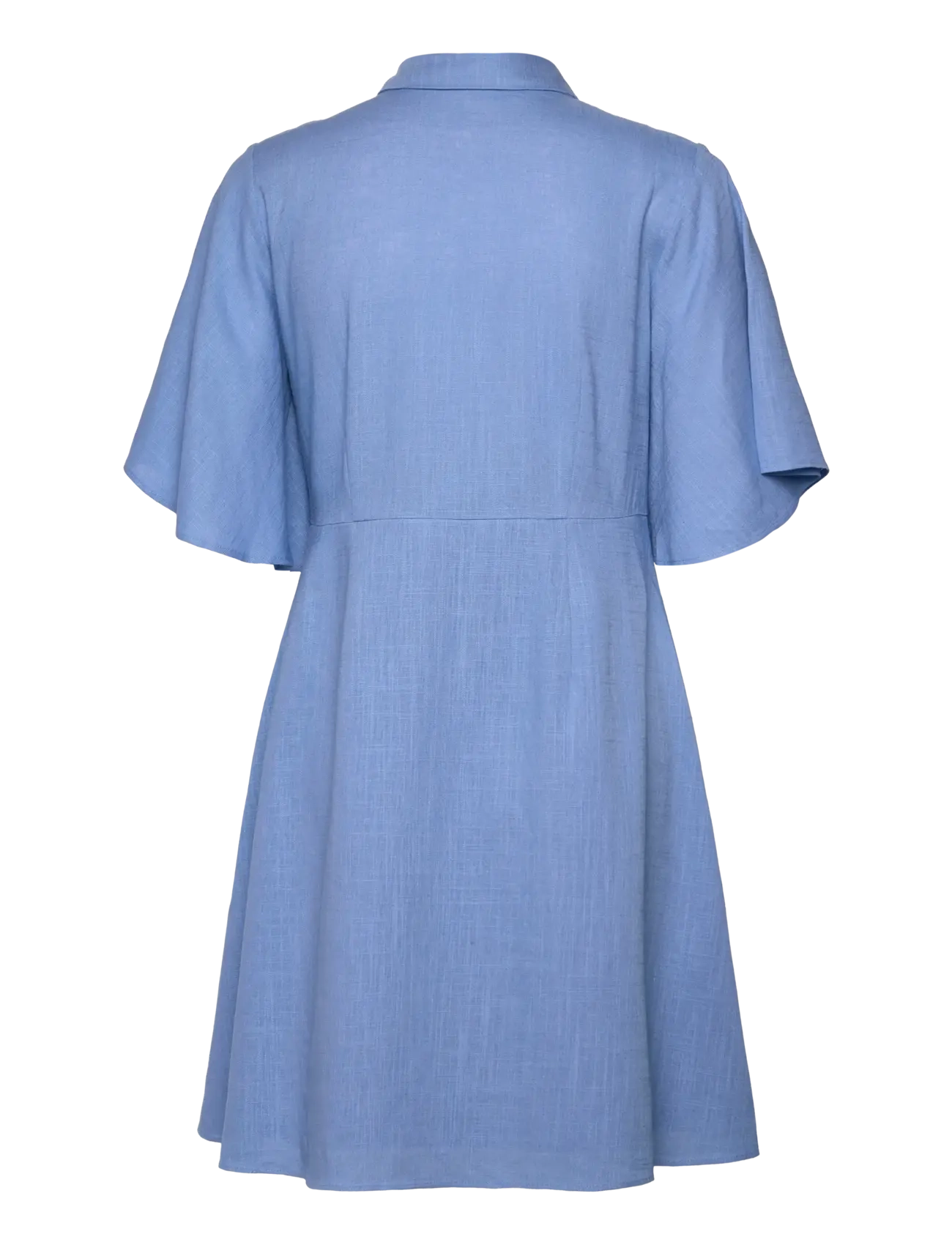 Selected - SLFGULIA 2/4 SHORT SHIRT DRESS D - robes chemises - silver lake blue - 1