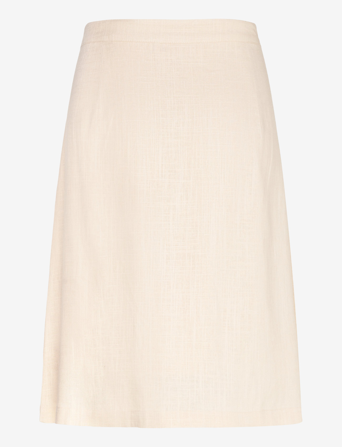 Selected - SLFGULIA HW SHORT SKIRT D - midi-röcke - sandshell - 1