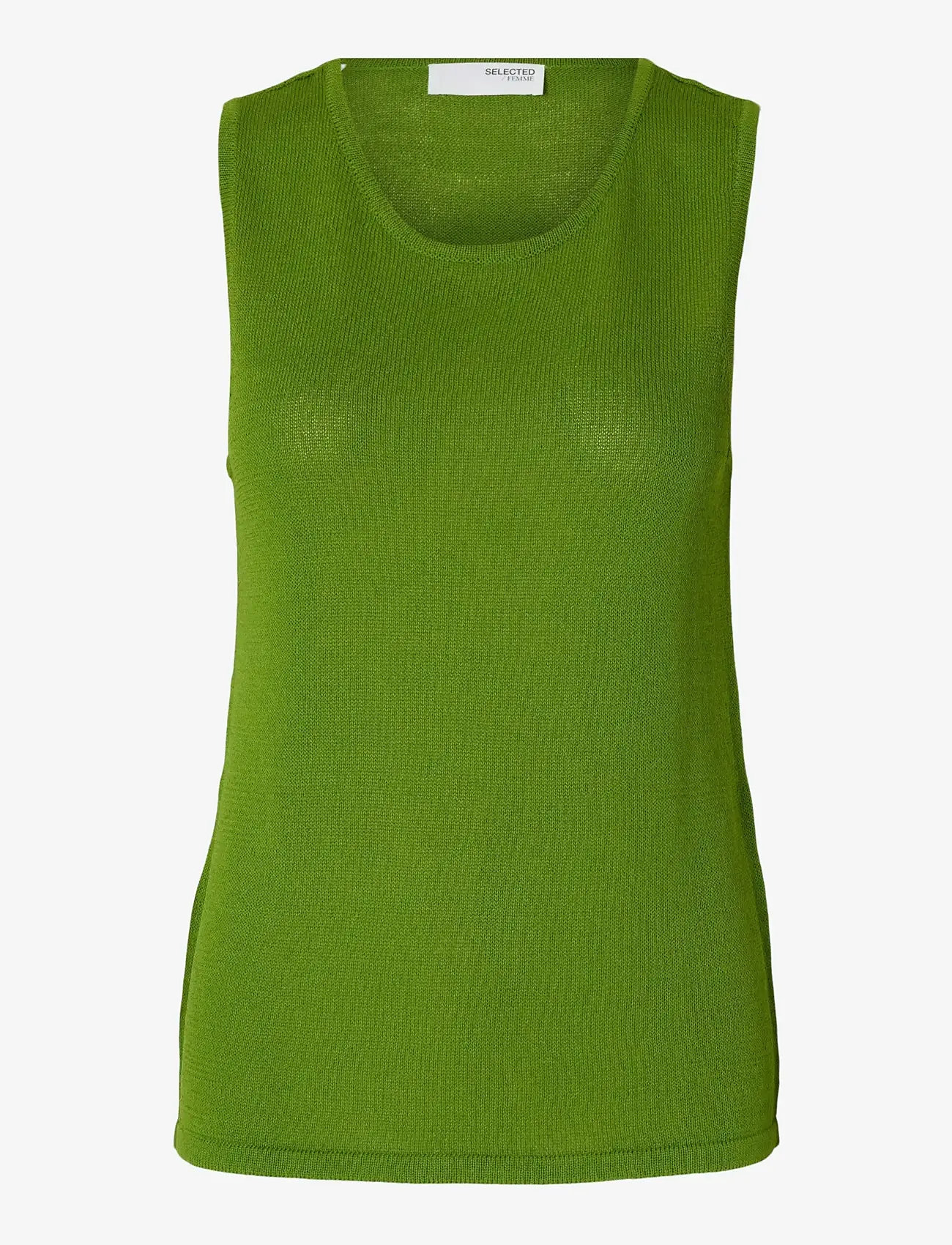 Selected - SLFMOON SUS SL KNIT TOP B - tanktops - spindle tree - 1