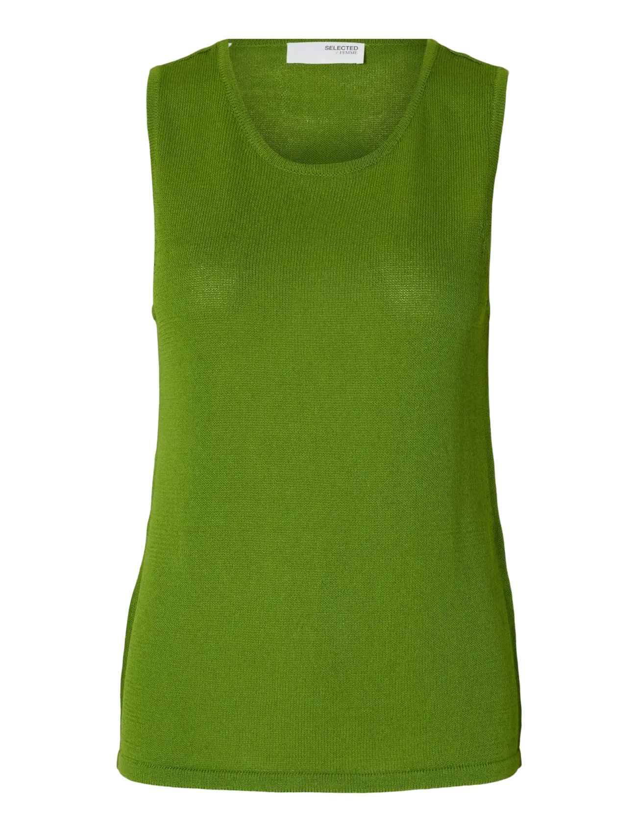 Selected SLFMOON SUS SL KNIT TOP B - Selected - SPINDLE TREE / green