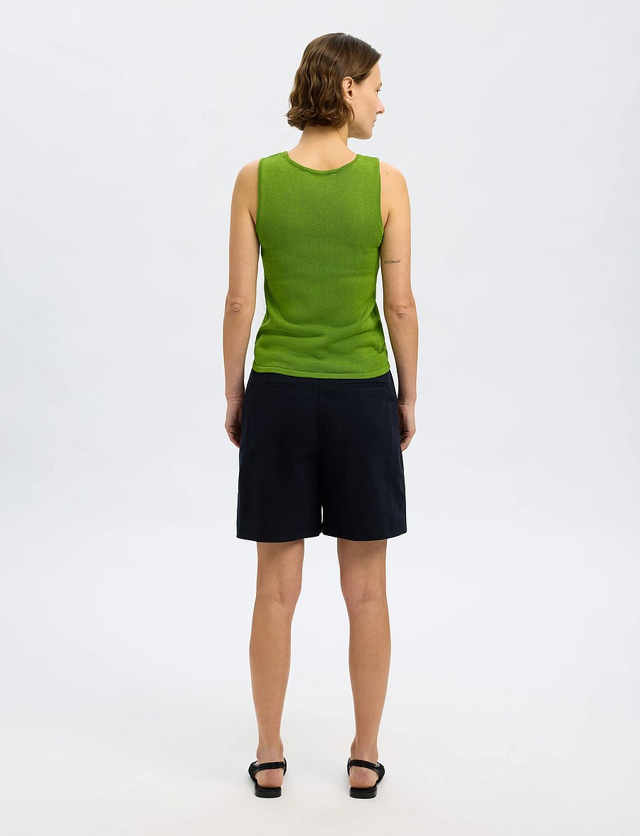 Selected - SLFMOON SUS SL KNIT TOP B - Ärmellose tops - spindle tree - 2