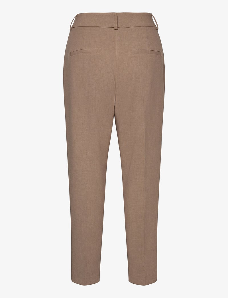 Selected - SLWRITA-RIA MW CROP PANT CAMEL MEL NOOS - straight leg hosen - camel - 2