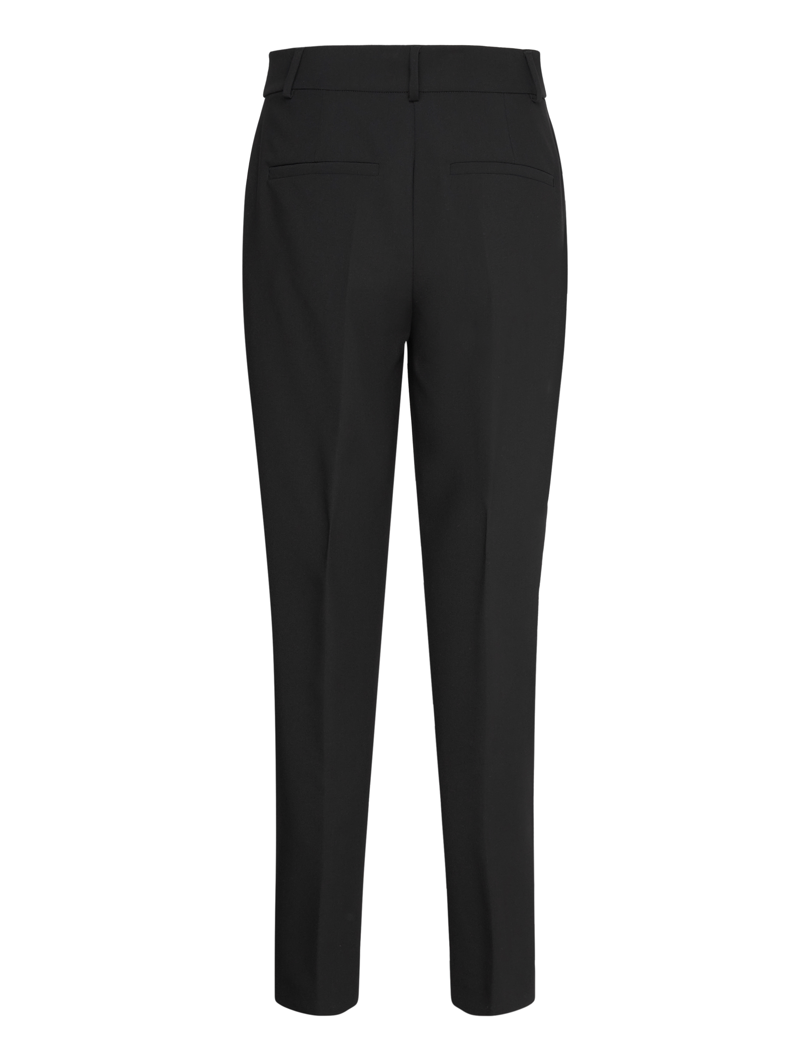 Selected - SLFLINA MW TAPERED PANT - black - 1