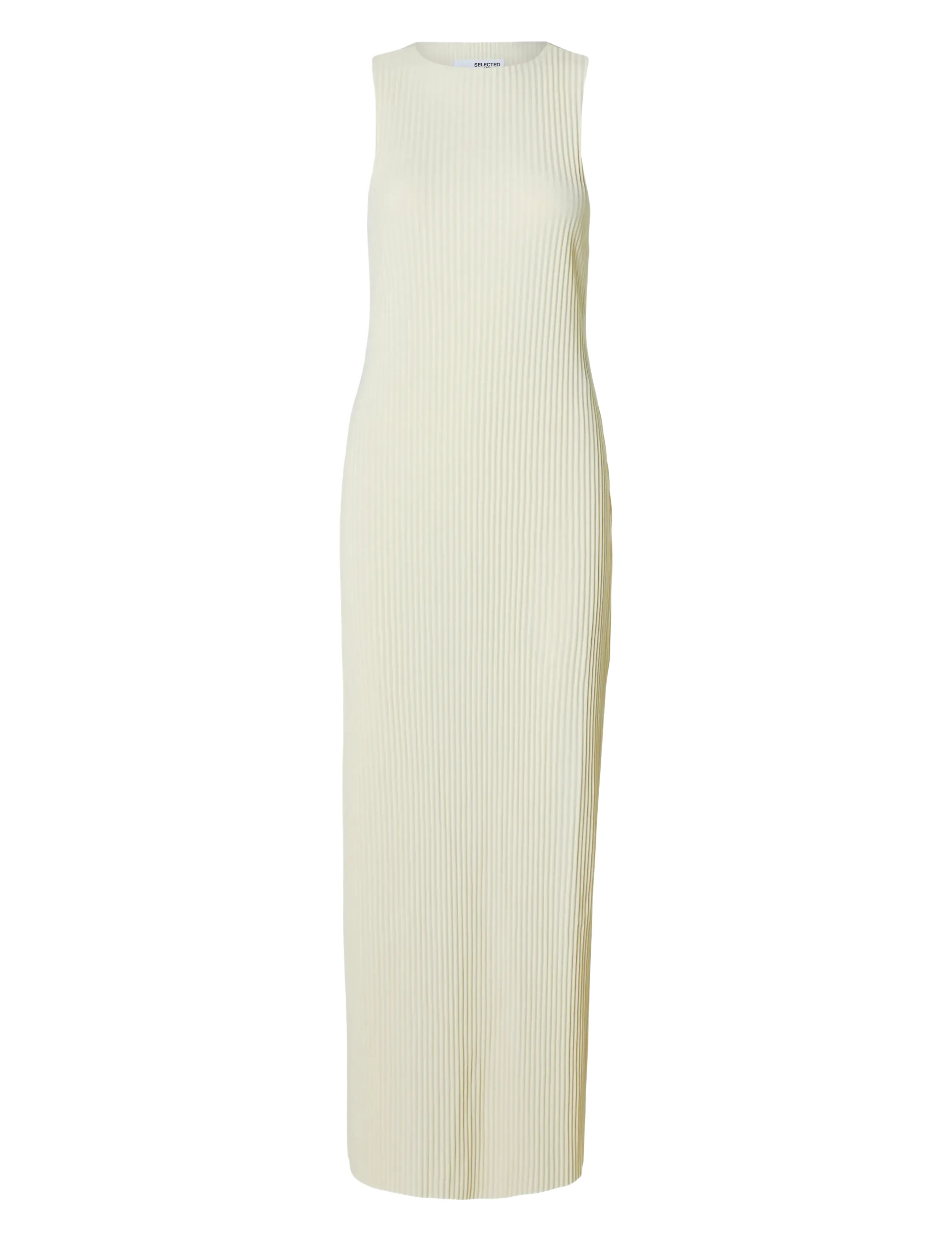 Selected SLFTENNA SILLA SL TWIST ANKLE DRESS - Selected - BIRCH / white
