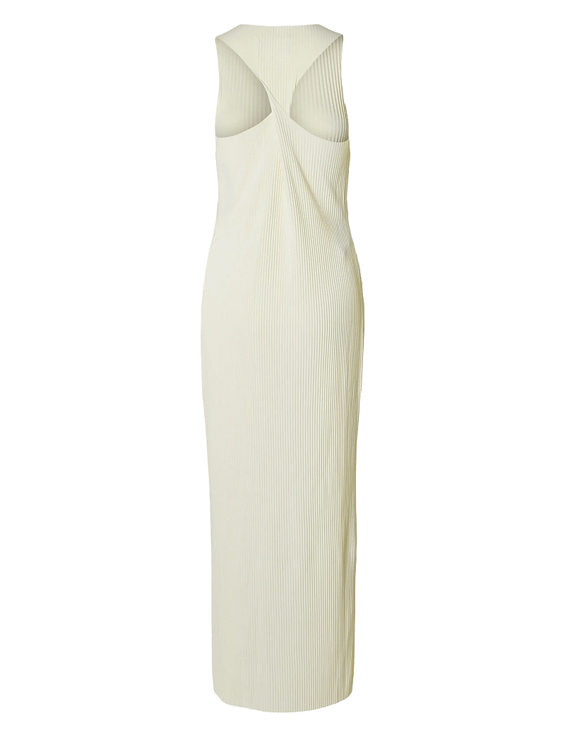 Selected - SLFTENNA SILLA SL TWIST ANKLE DRESS - etuikleider - birch - 2