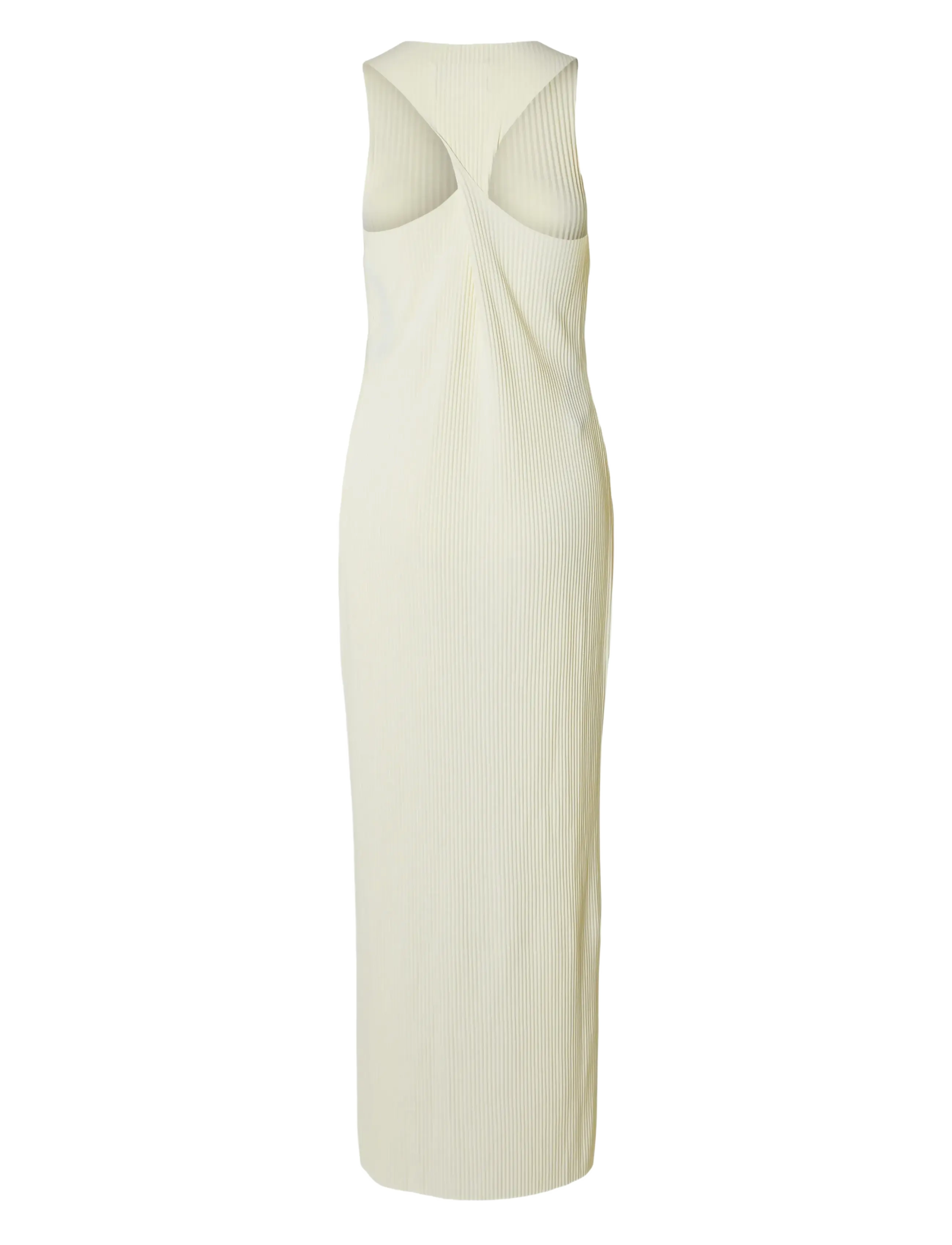 Selected - SLFTENNA SILLA SL TWIST ANKLE DRESS - etuikleider - birch - 2