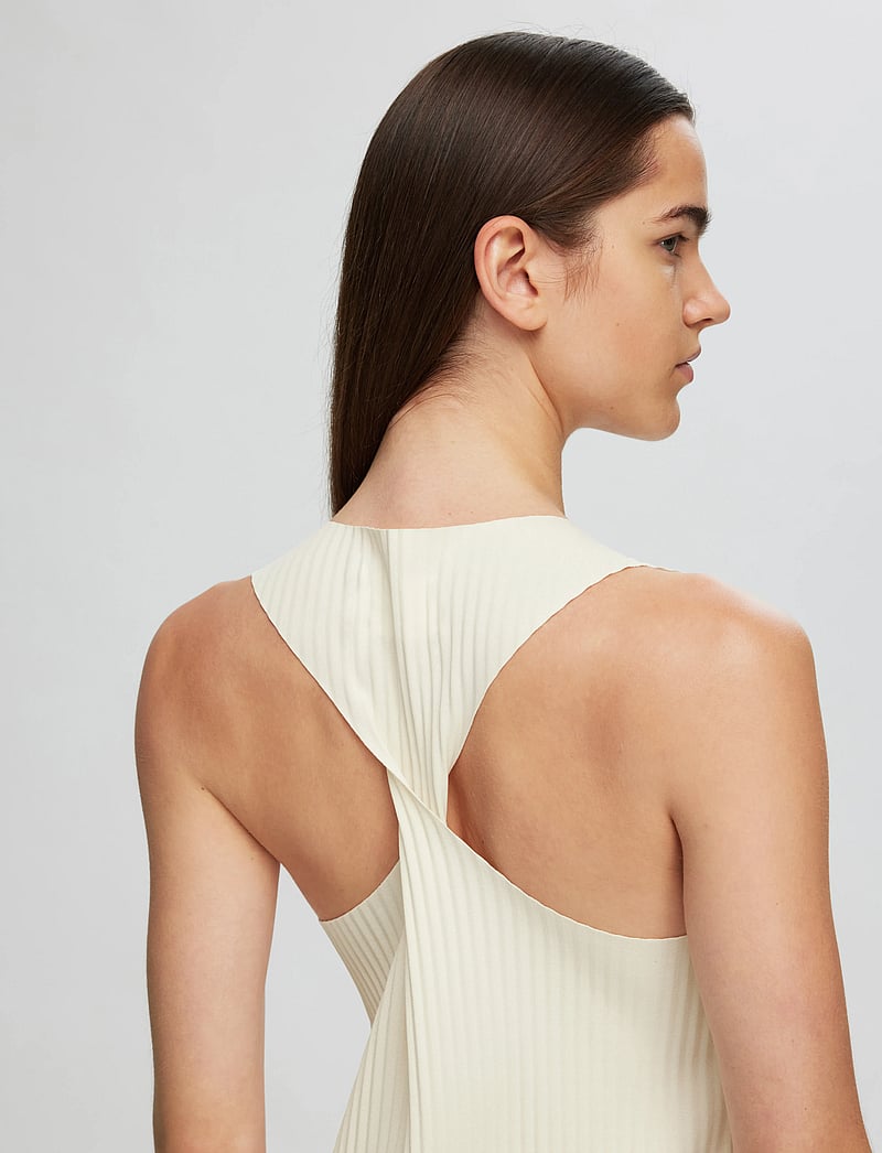 Selected - SLFTENNA SILLA SL TWIST ANKLE DRESS - etuikleider - birch - 4