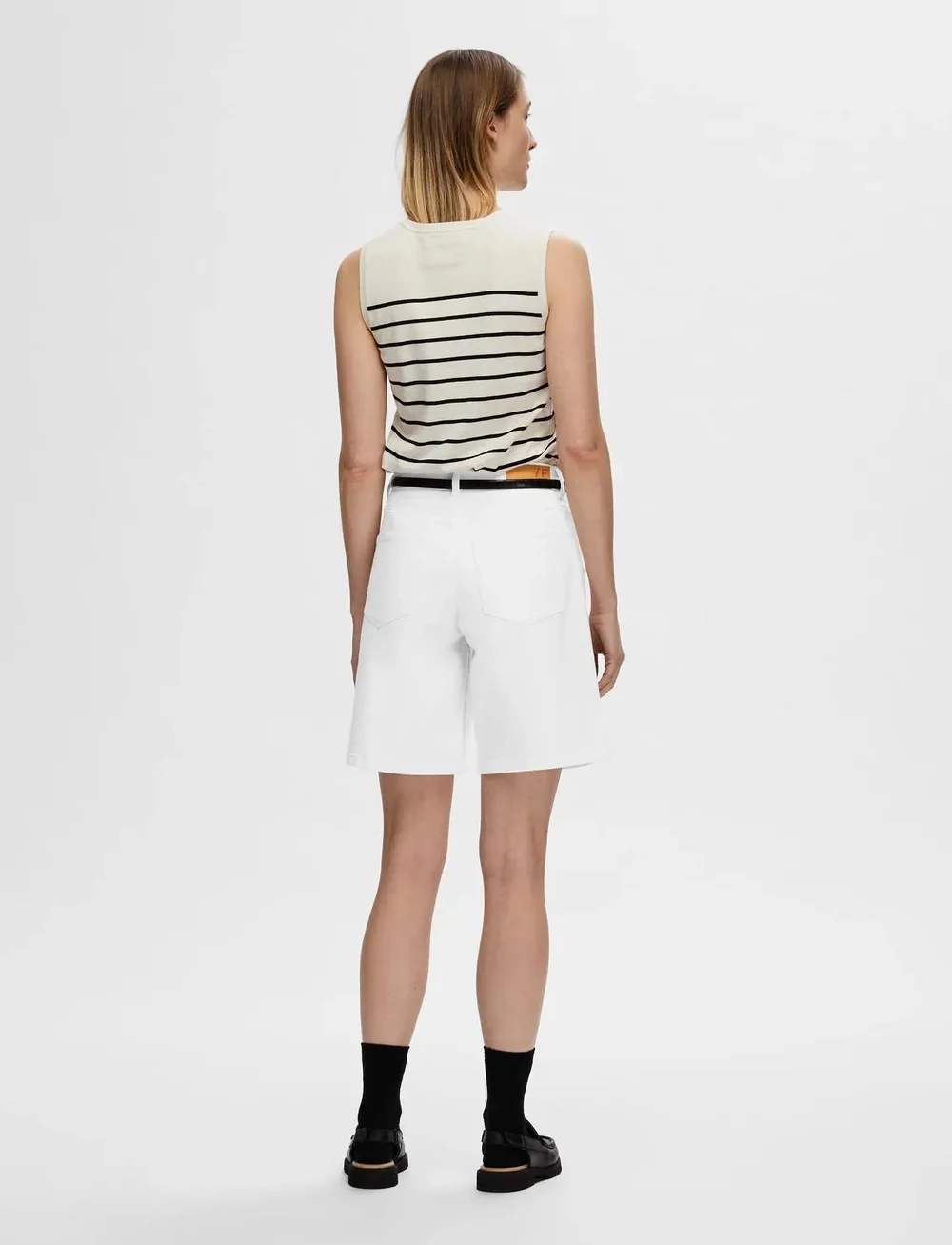 Selected - SLFBERGA SL KNIT O-NECK - stickade tröjor - birch - 3