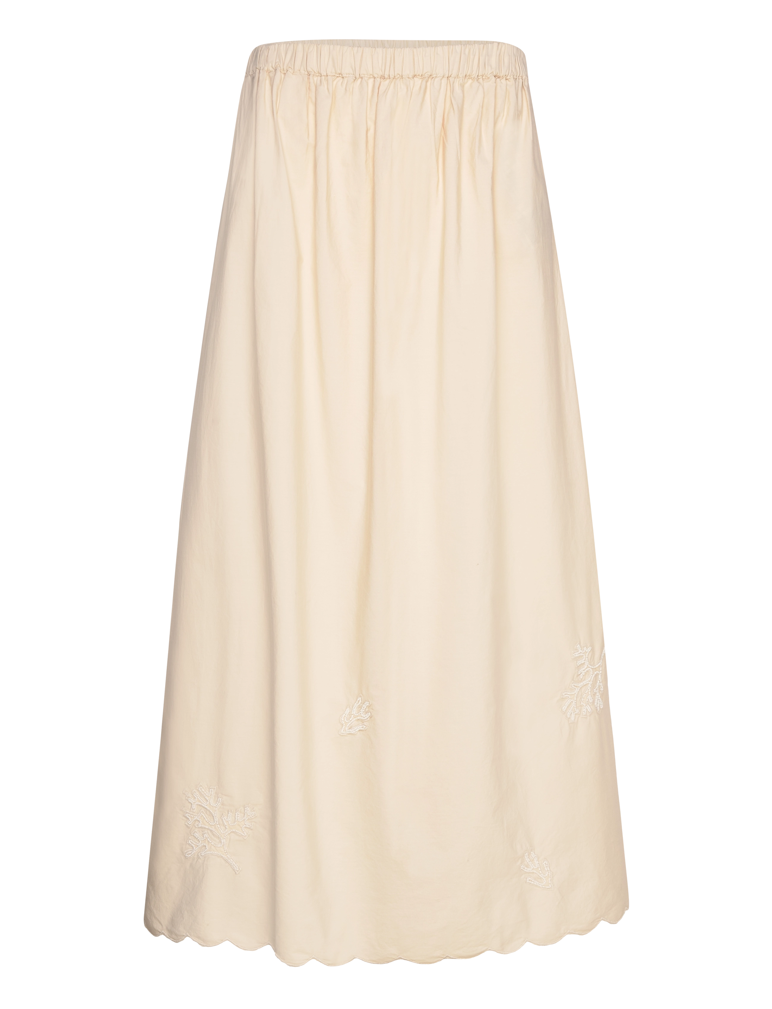 SLFMELLI HW ANKLE SKIRT B - SANDSHELL