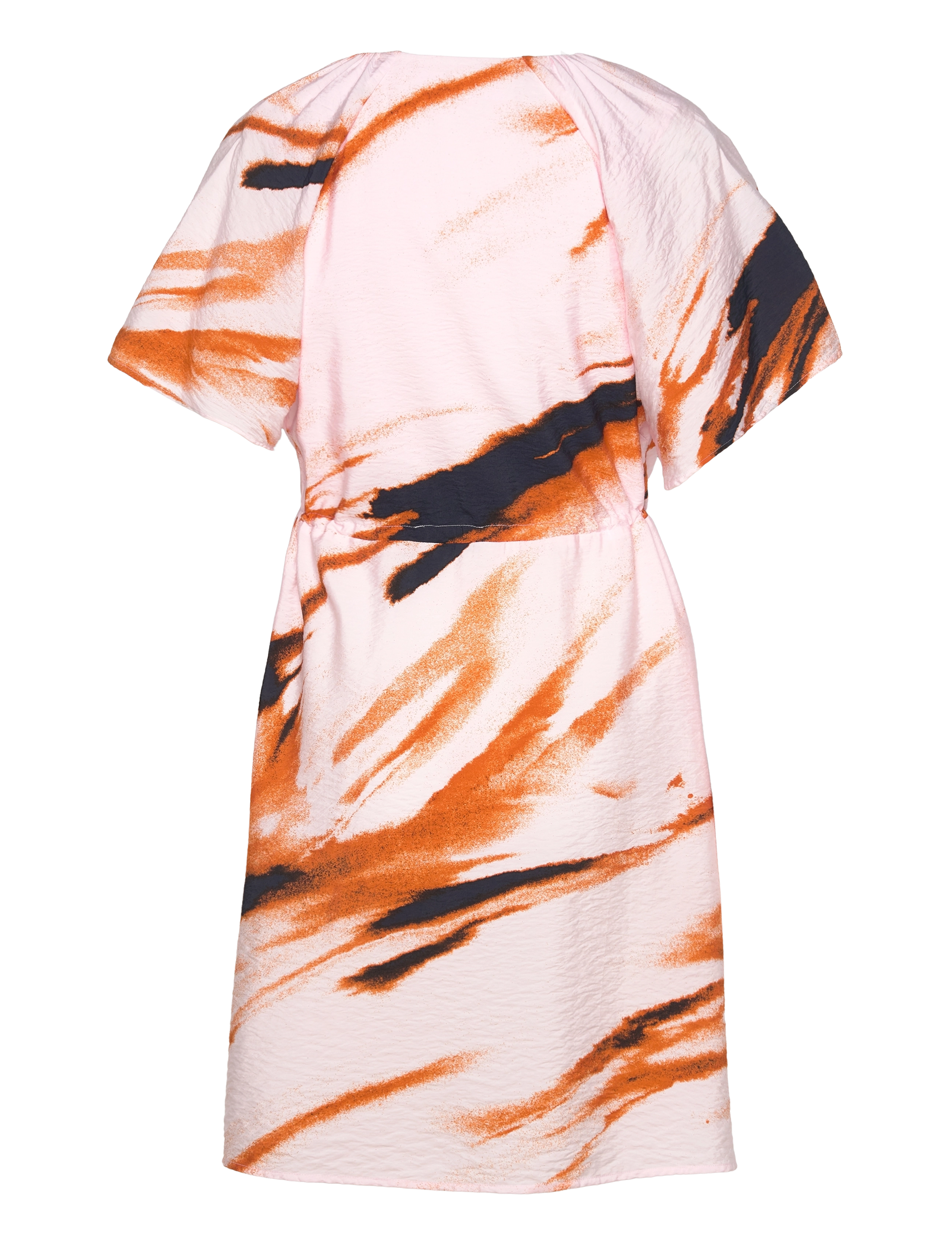 Selected - SLFATTIA SS AOP V-NECK SHORT DRESS B - partykleider - cradle pink - 2