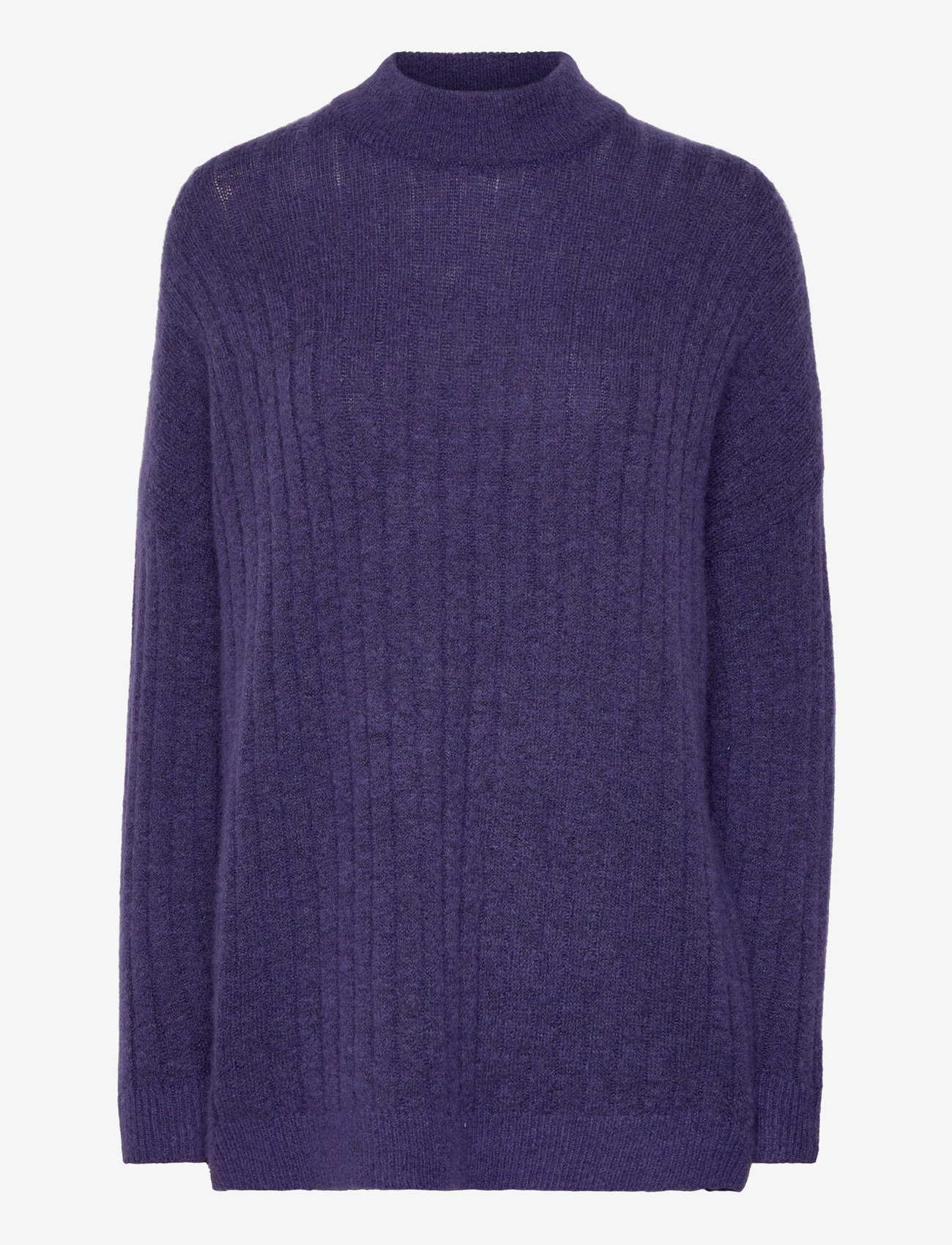 Selected - SLFMALINE LS KNIT HIGH NECK NOOS - pullover - liberty - 0