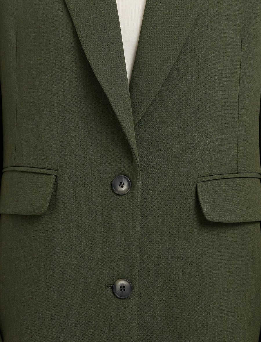 Selected - SLWRITA LS RELAXED BLAZER MEL NOOS - deep depths - 3