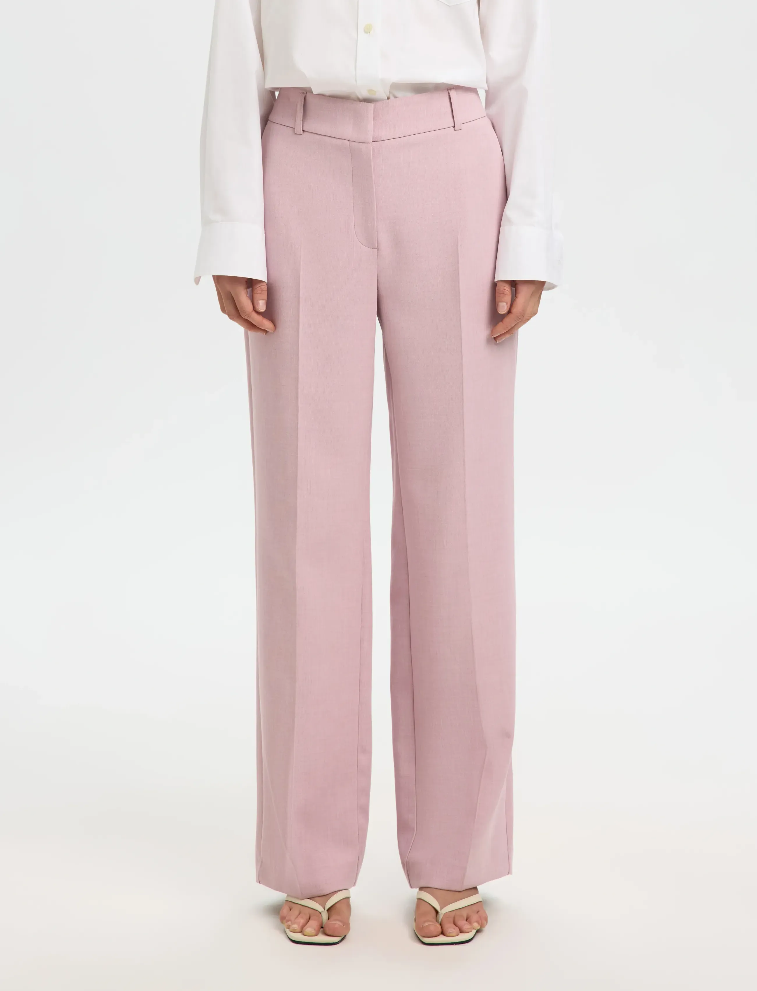 Slwrita Mw Wide Pant Mel Noos