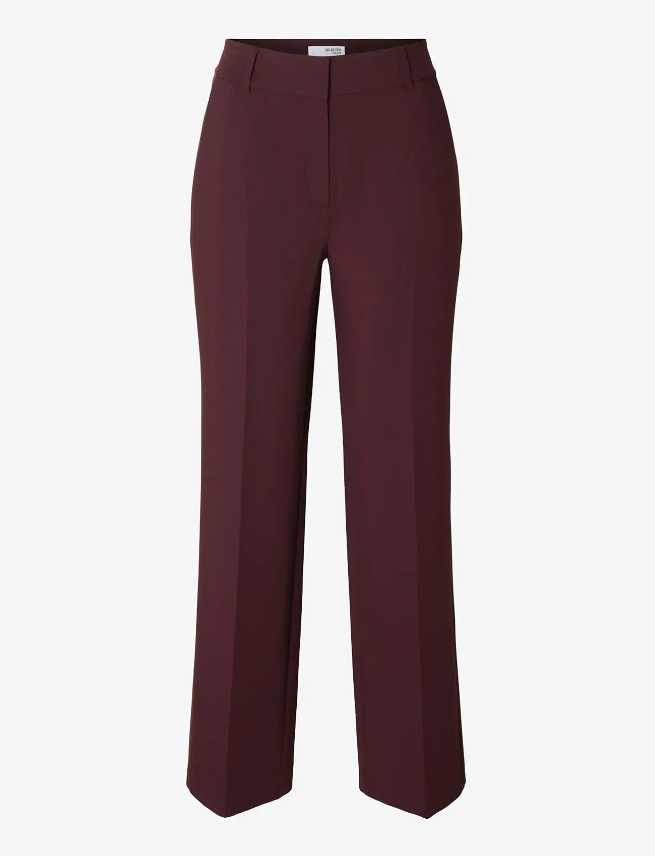 Selected - SLFRITA MW WIDE PANT MEL NOOS - formell - fig - 1