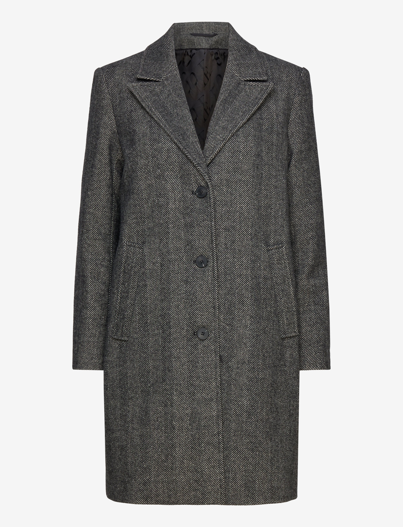 Selected Slfnew Alma Wool Coat Herringbone Noos Buy