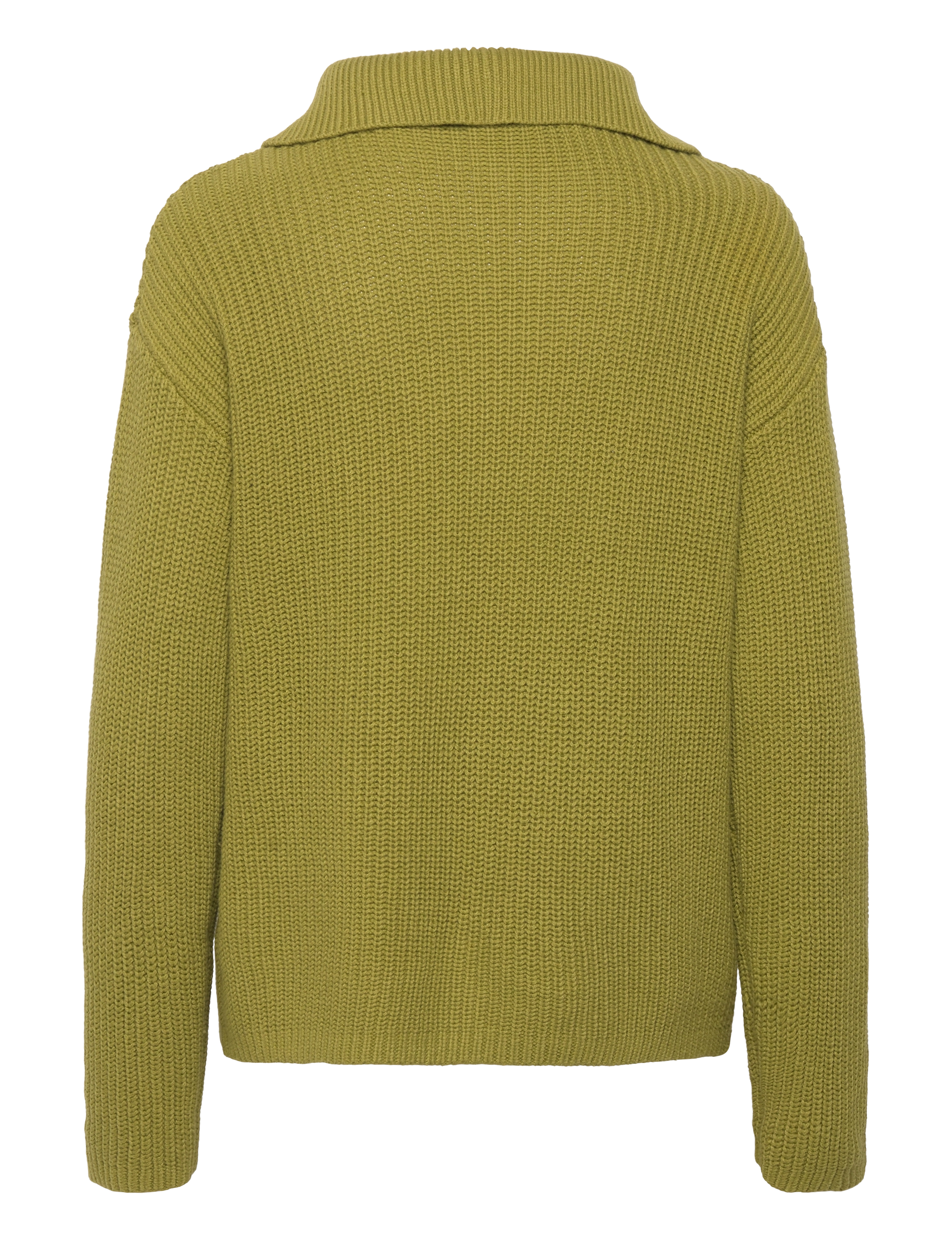 Selected - SLFBLOOMIE LS KNIT HALF ZIP NOOS - trøjer - cardamom seed - 1