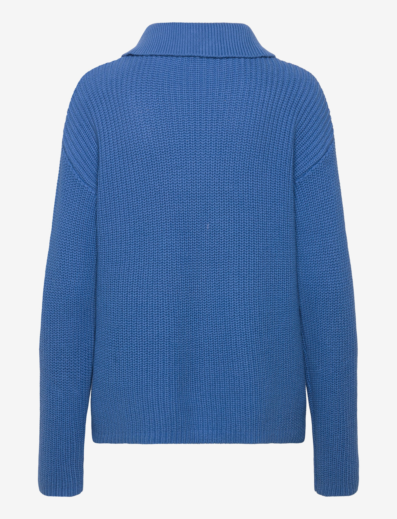 Selected - SLFBLOOMIE LS KNIT HALF ZIP NOOS - pullover - super sonic - 1