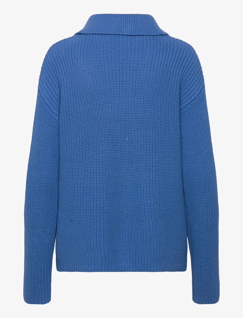 Selected - SLFBLOOMIE LS KNIT HALF ZIP NOOS - džemperi - super sonic - 1