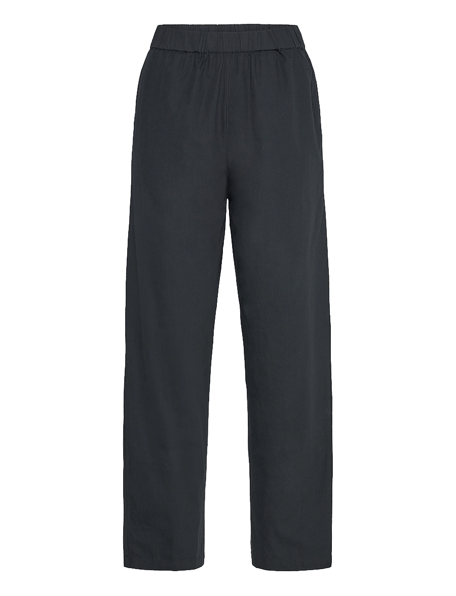 Selected - SLFBLAIR HW PANT B - hose mit geradem bein - black - 1