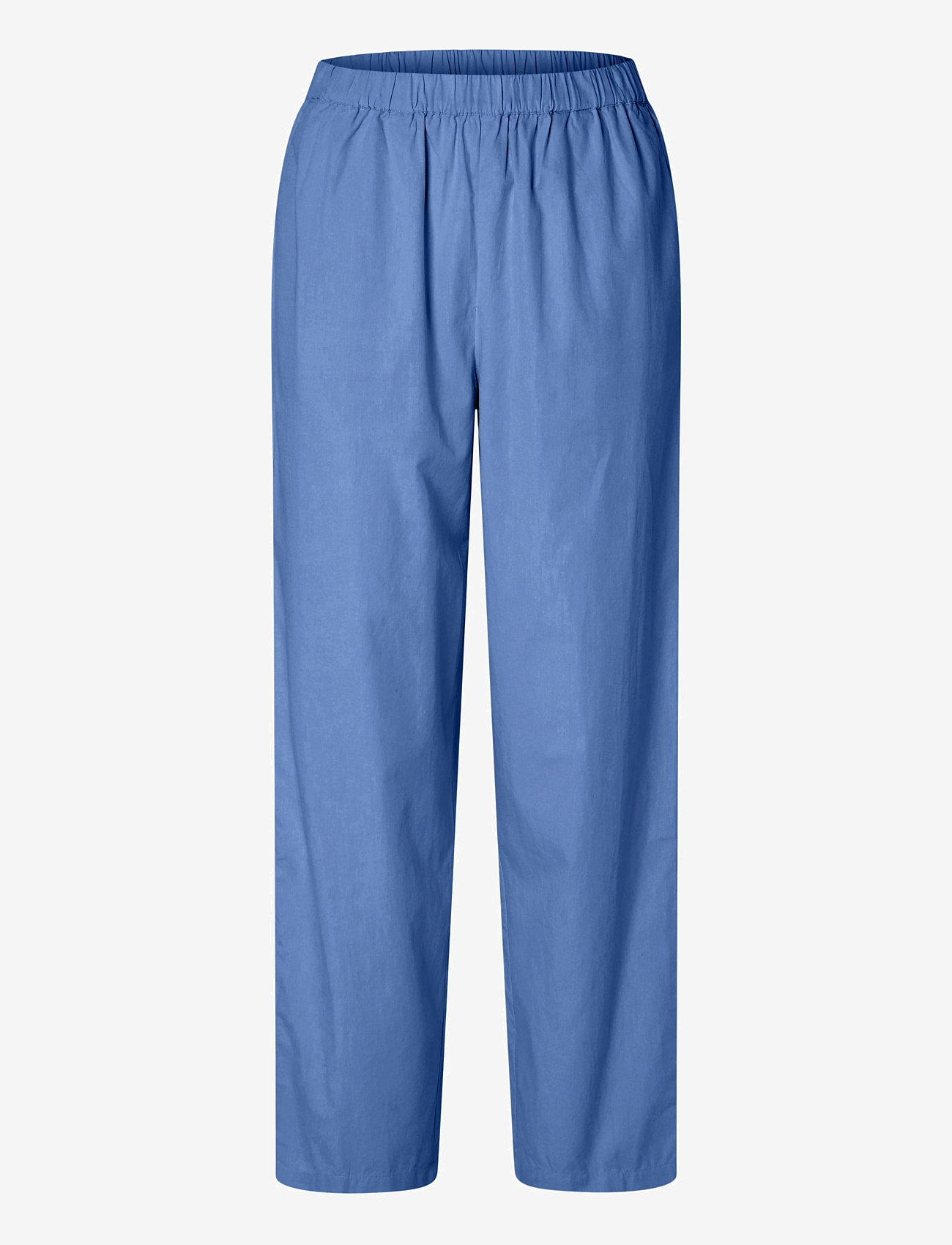 Selected - SLFBLAIR HW PANT B - straight leg hosen - cornflower blue - 0