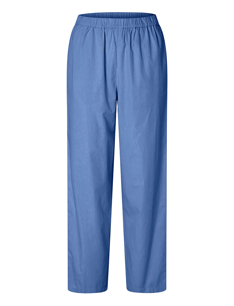 Selected - SLFBLAIR HW PANT B - bukser med lige ben - cornflower blue - 1