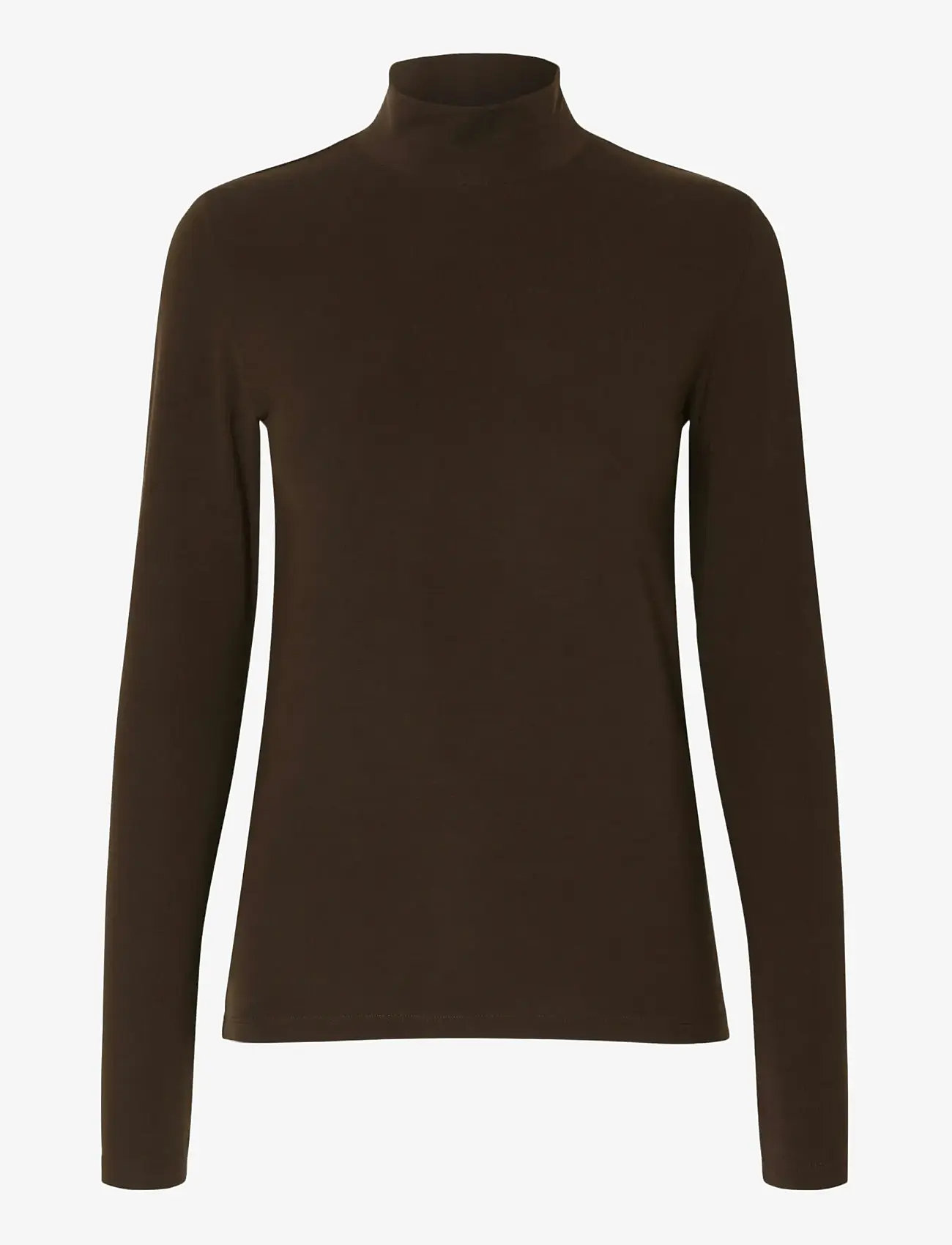 Selected - SLFMANJA LS HIGH NECK NOOS - langærmede toppe - delicioso - 1