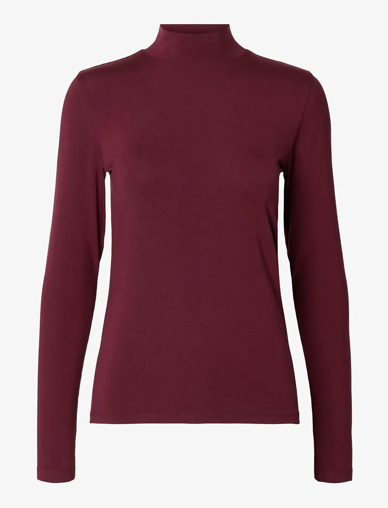 Selected - SLFMANJA LS HIGH NECK NOOS - pikkade varrukatega alussärgid - fig - 1